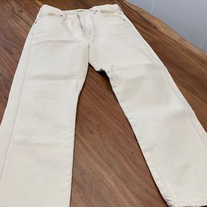 Citizen of Humanity cream jean